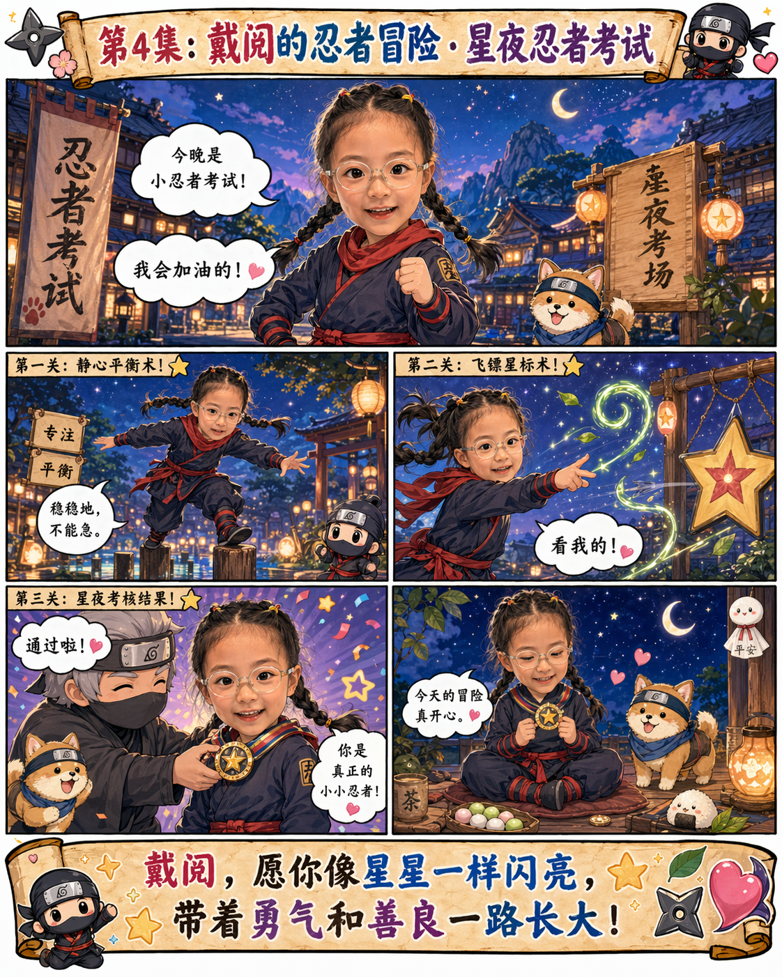 第4集：星夜忍者考试